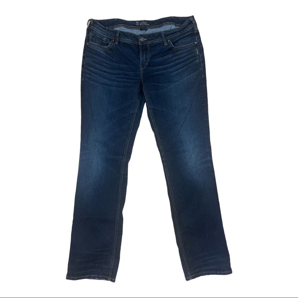 SILVER AIKO mid‎ straight jeans 33